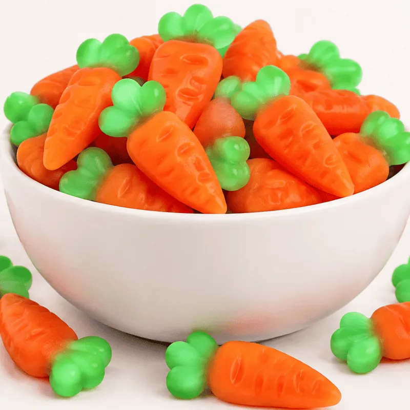 Bonbon Carotte Gélifié