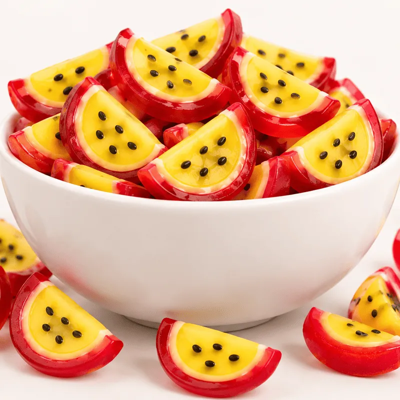 Bonbon Tranche Fruit de la Passion