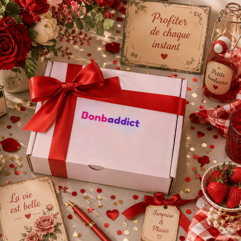 Box bonbon rouge