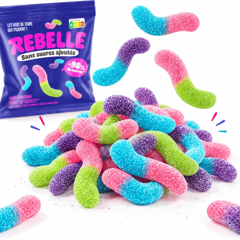 Vers Acidulés Rebelle