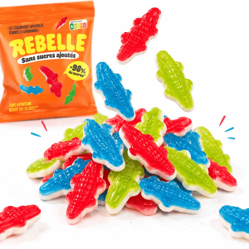 Bonbon Crocodile Rebelle