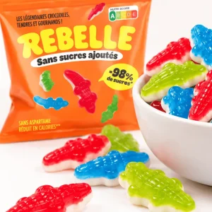 Bonbon Crocodile Rebelle